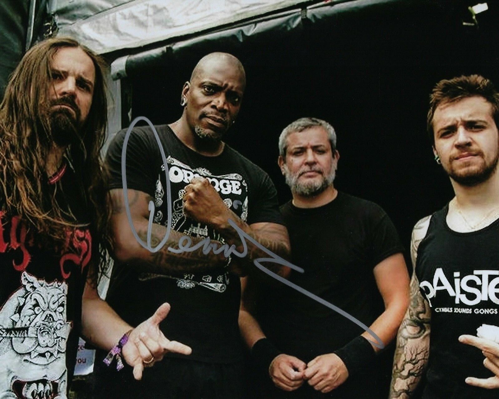 GFA Sepultura Singer * DERRICK GREEN * Signed Autographed 8x10 Photo Poster painting D5 COA