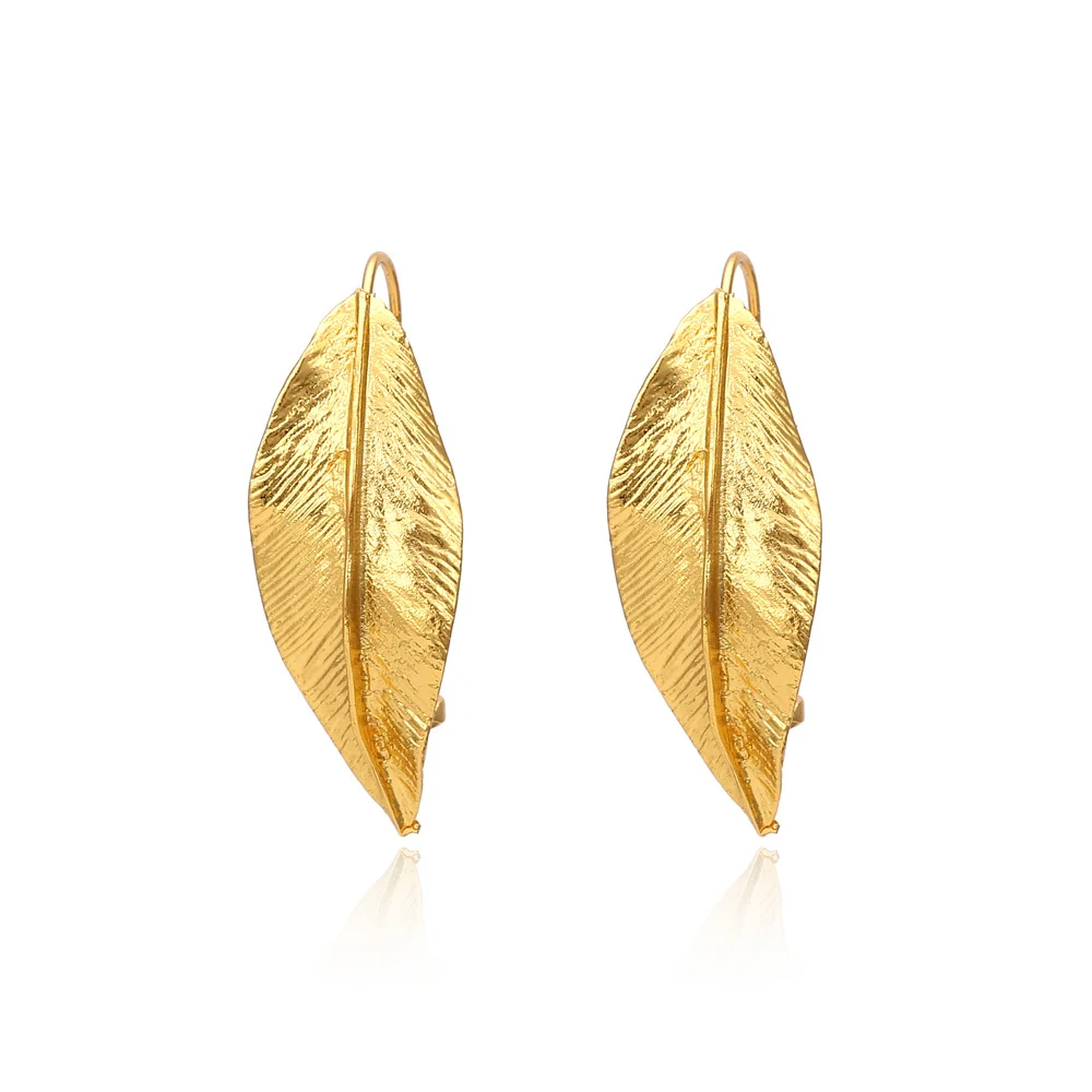 Vintage Leaf Earrings