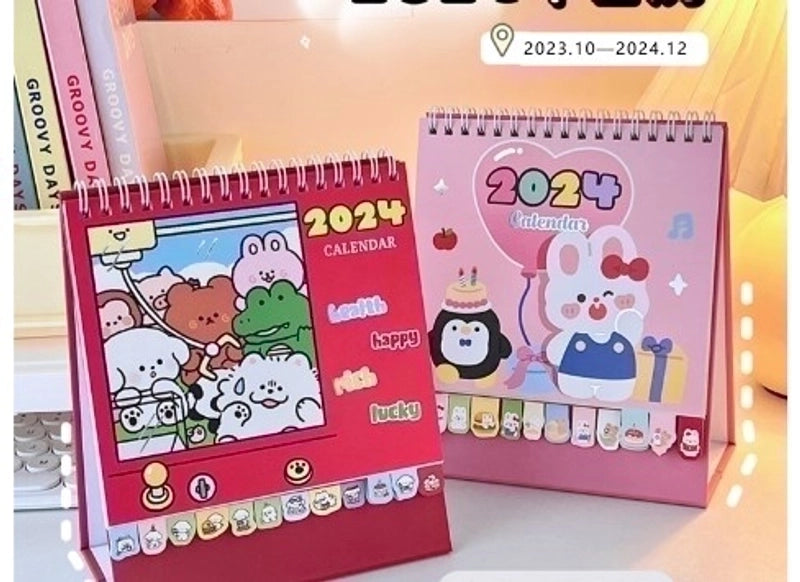 1 Piece Cartoon School Paper Cartoon Style Calendar
