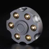 Fidget gyro edc revolver pure copper bullet clip detachable DIY adult children decompression black technology toy