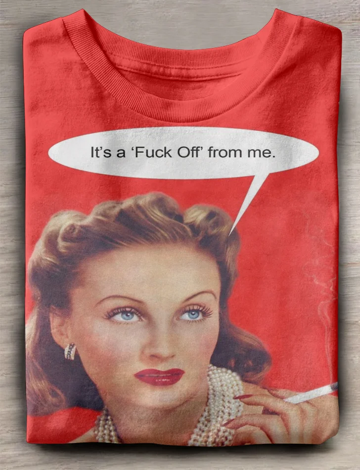 Teecade Teecade Fuck Off T-shirt