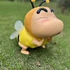 Nobita Shizuka Crayon Shin-chan COS Bee Night Light Luminous Trendy Doll Desktop Ornament Doll Gift