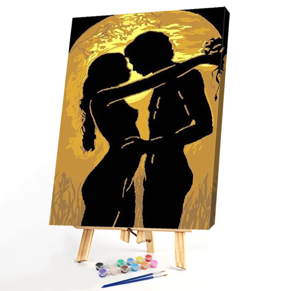 

40*50CM - Paint By Numbers - Lover, 501 Original