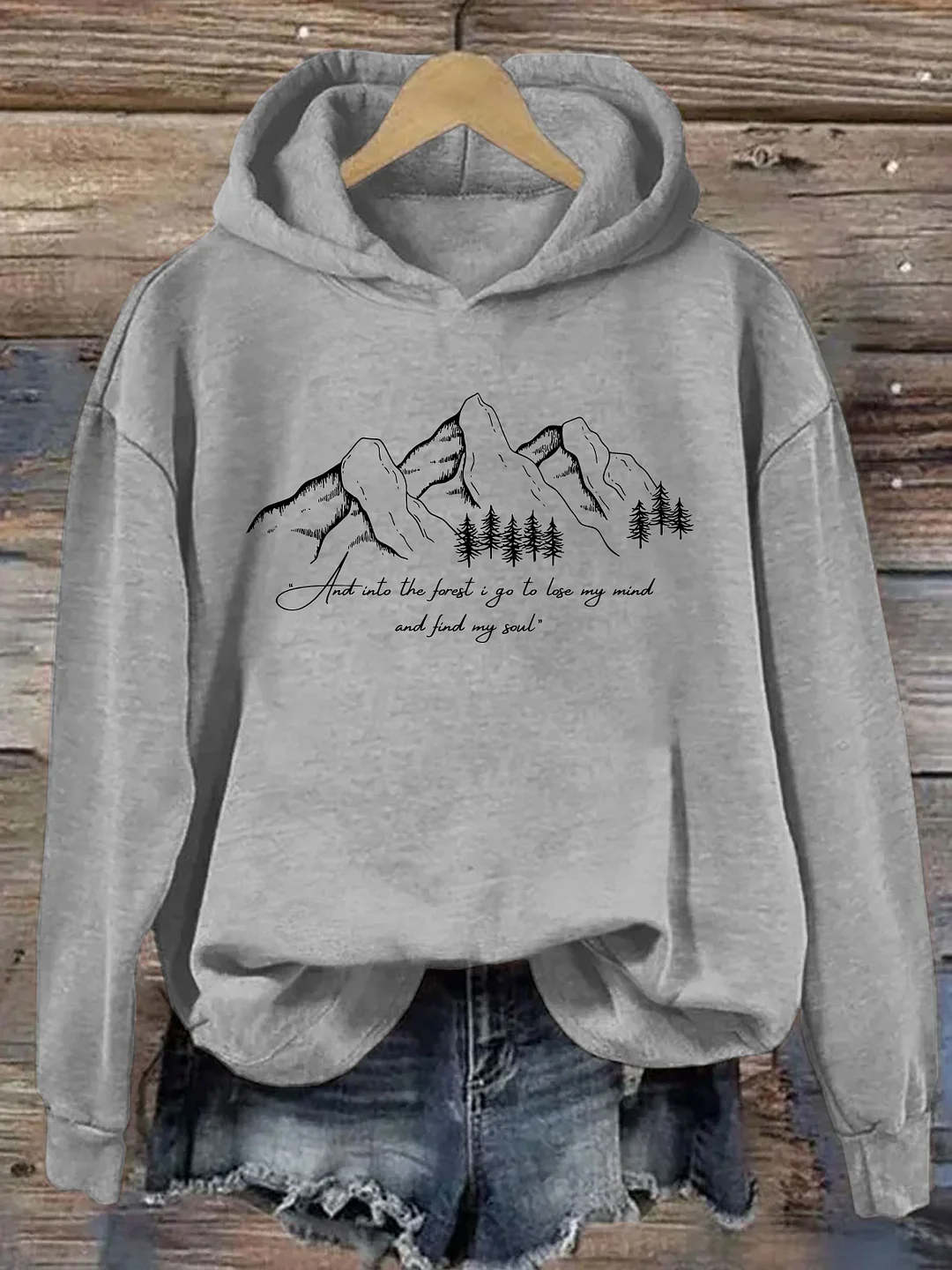 And Into The Forest I Go Hoodie