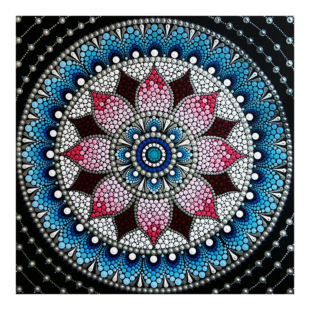 

Mandala - Crystal Special Shaped Diamond Painting - 30*30CM, 501 Original