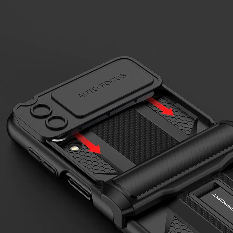 Applicable To Samsung ZFlip4 All Inclusive Creative Folding Mobile Phone Case