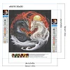 Diamond Painting-DIY Full Round Drill Yin Yang Flying Dragon
