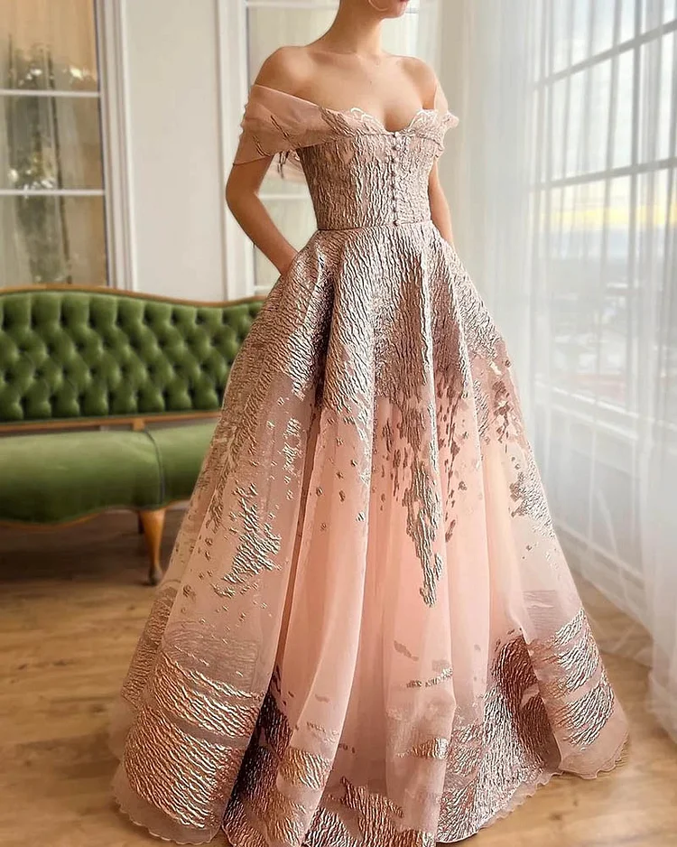 Ladies fashionable and elegant bow dress