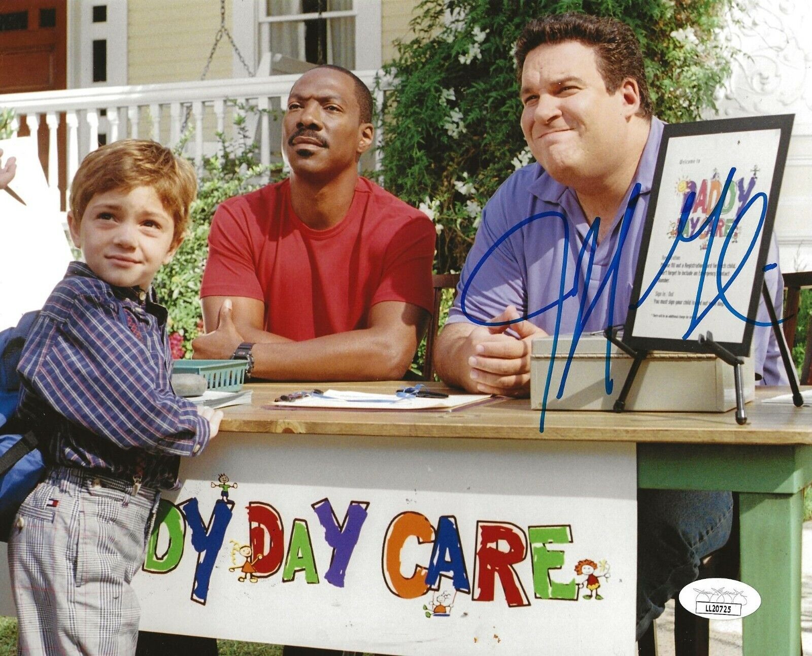 Jeff Garlin signed Daddy Day Care 8x10 Photo Poster painting autographed JSA