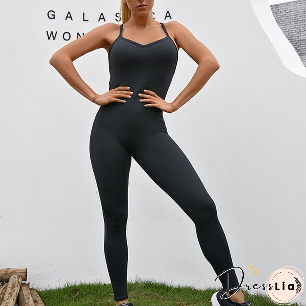 VUTRU Quanlity Pad Sport Suit Female Yoga Set Tracksuit Ensemble Sportswear Jumpsuits Workout Gym Wear Running Clothes Fitness