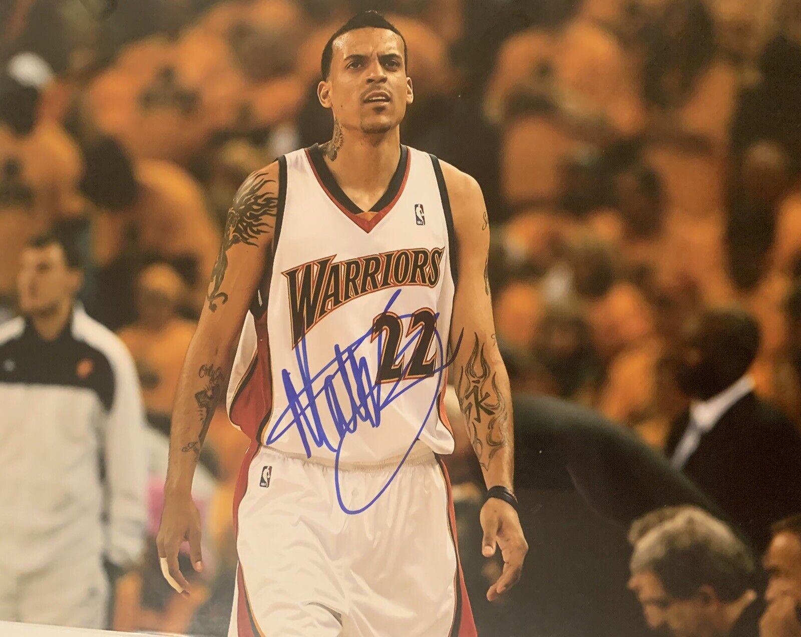 Matt Barnes Signed Auto 8x10 Pic Photo Poster painting Warriors