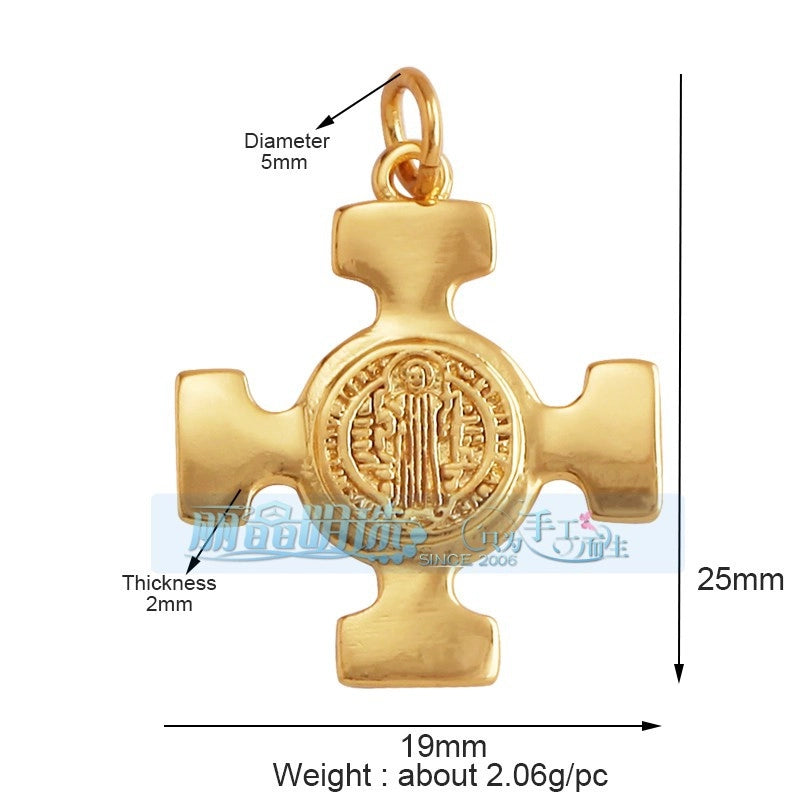 1 Piece 17*24mm 20 * 23mm Copper Human Pendant Jewelry Accessories