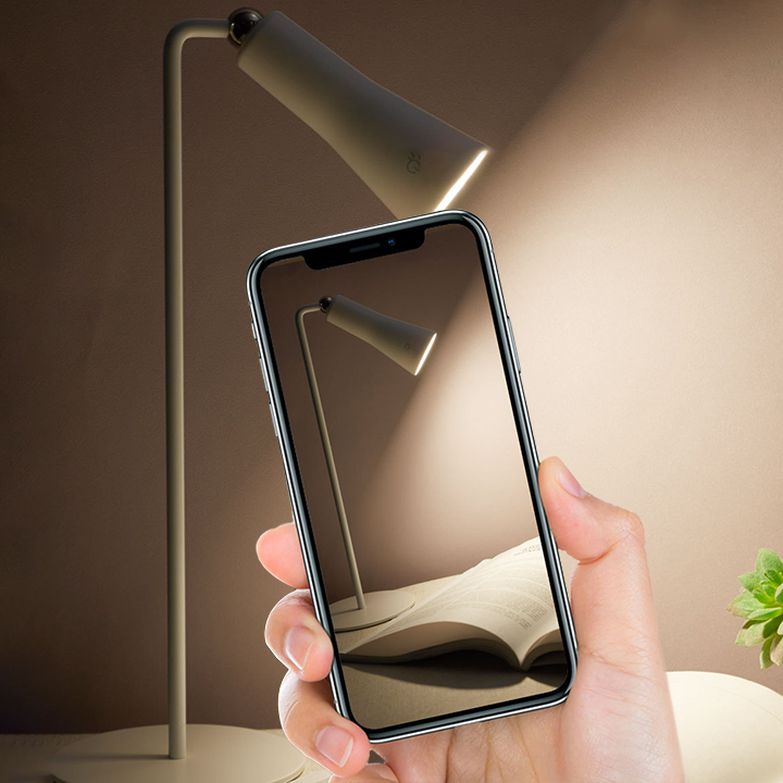 3 In 1 Magnetic Portable Table Lamp - Fully Flexible Lighting & Dimmable  Eye Caring LED Lamp