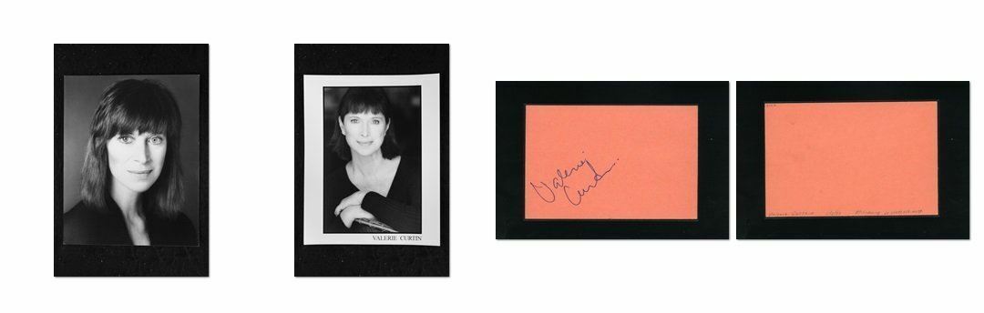 Valerie Curtin - Signed Autograph and Headshot Photo Poster painting set - The District