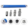 Offset Extension Wrench Tight Spaces Extension with 1/2 1/4 3/8in Drive Adapters