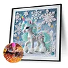 Cartoon Einhorn 5d DIY Diamant Kunst Malerei Kits Teilbohrer Edelstein Kunst 30x30cm