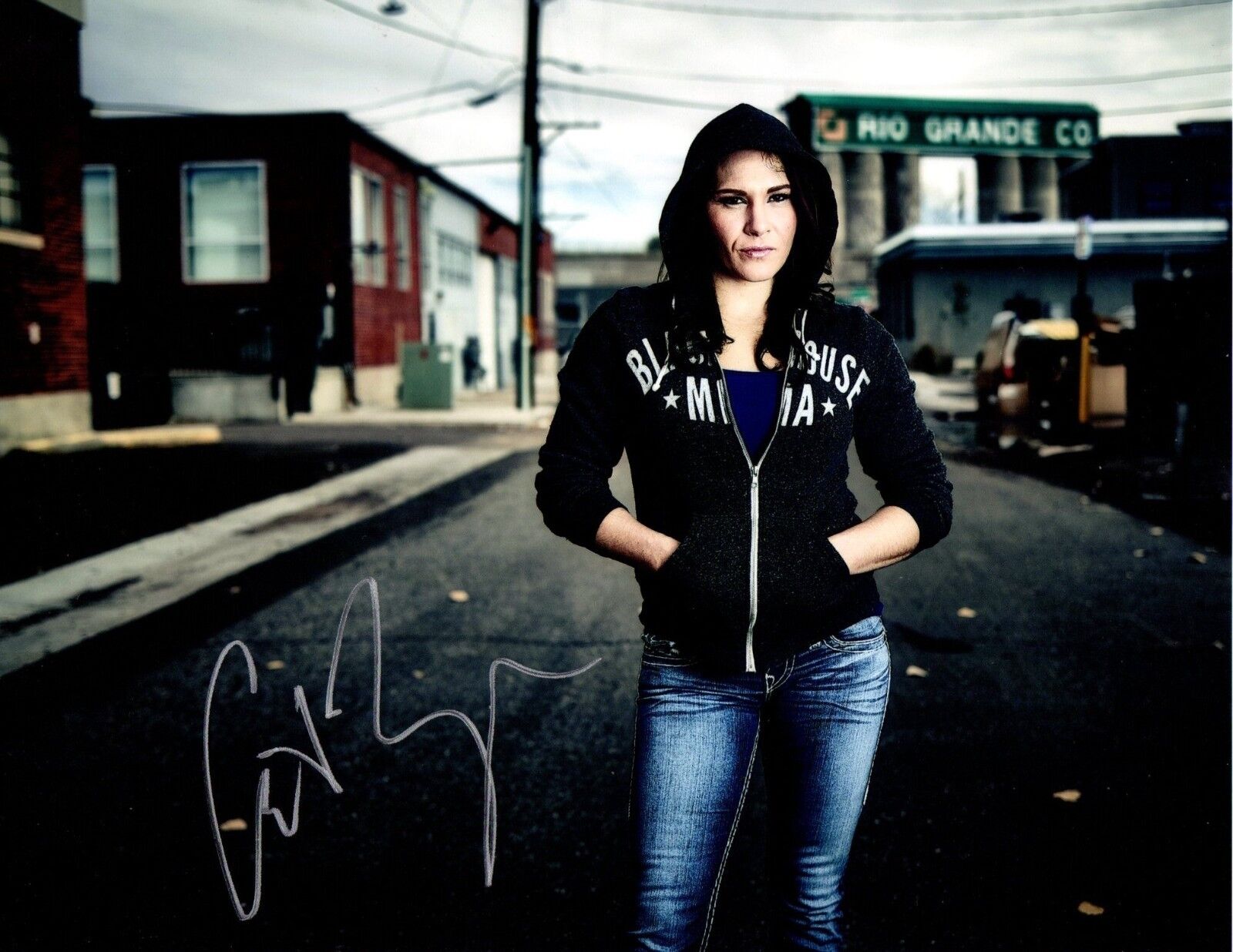 Cat Zingano autographed signed UFC 8x10 Photo Poster painting