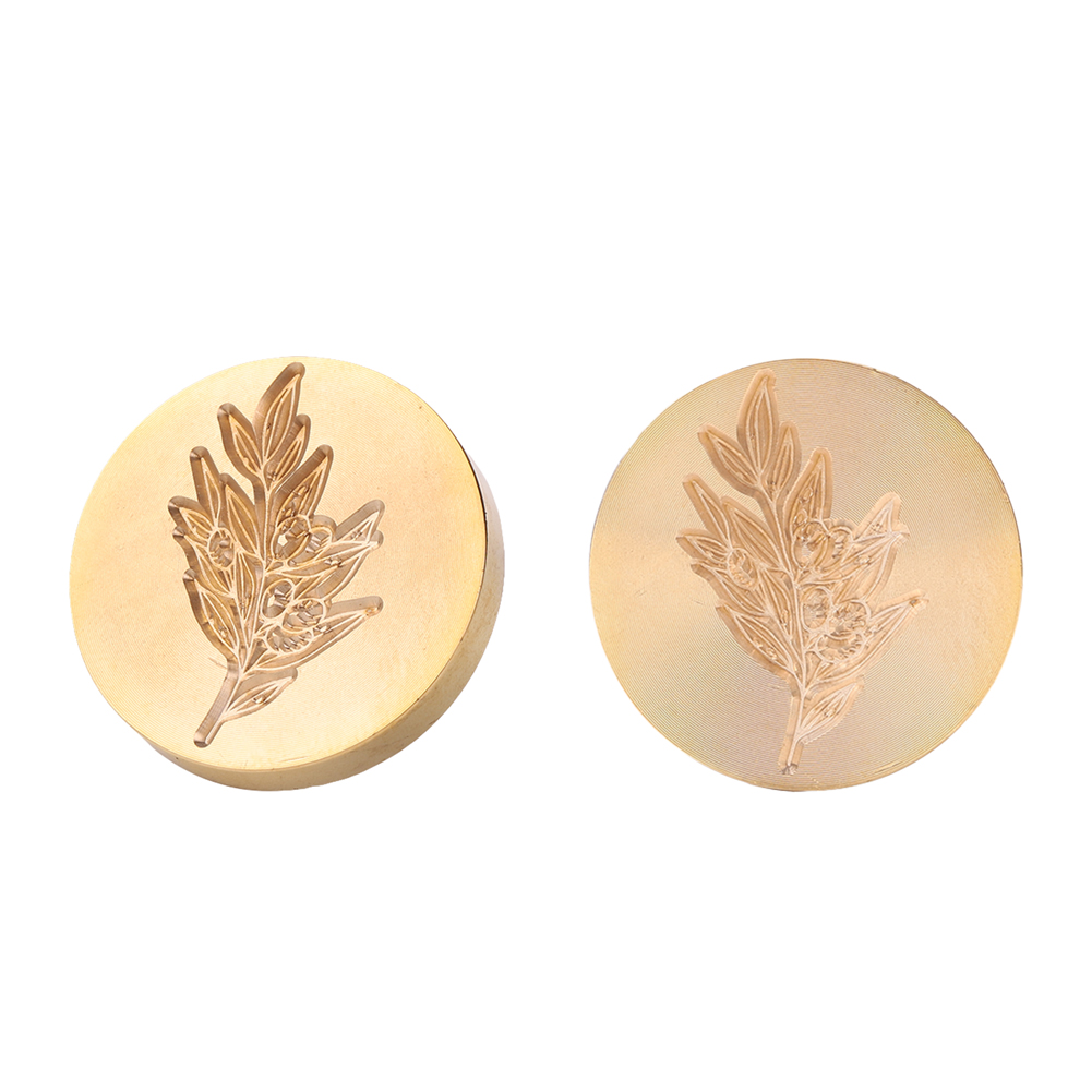 

30mm Plants Flower Wax Sealing Stamp Head - Wax Seal Stamp, 501 Original