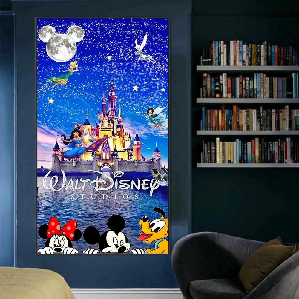 Diamond Painting - Full Round Drill - Disneyland Mickey Mouse(Canvas|50*80cm)