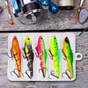 5pcs Fishing Lures 9cm/26g VIB Hard Bait Crankbait Swimbait for Bass Pike Perch