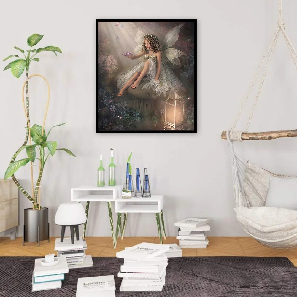 DIY Stamped Cross Stitch 11CT Full Embroidery 40*45cm - Angel