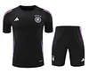 2024 Germany pre-match training Black Shirt+Shorts 1:1 Thai Quality