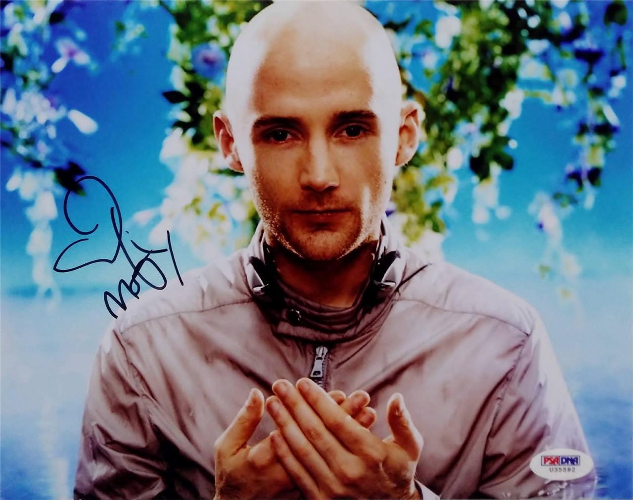 Moby Signed 8x10 Photo Poster painting Dance PSA/DNA U35592 Auto Autograph COA