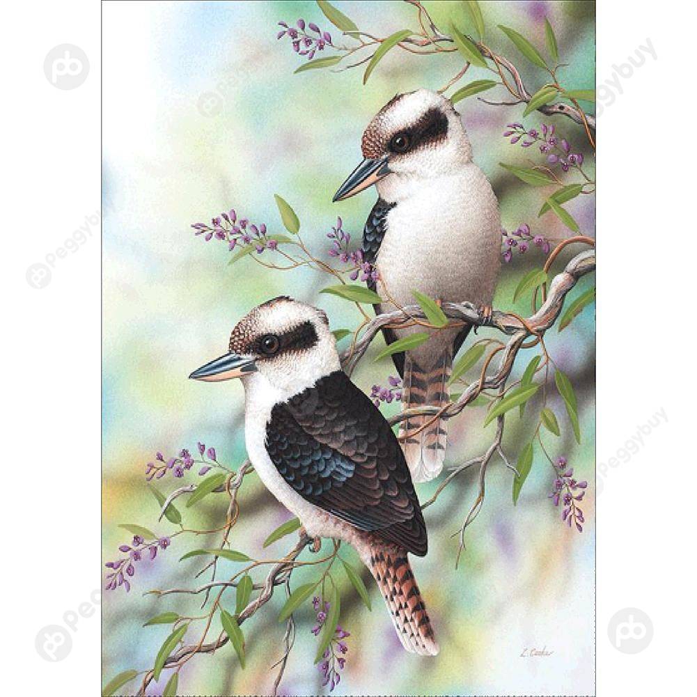 

(Multi-Size) Singing Birds - Round/Square Drill Diamond Painting - 30*40CM, Square diamond 30*40cm, 501 Original