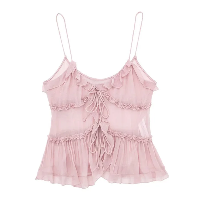 Sweet Soft Ruffle Top