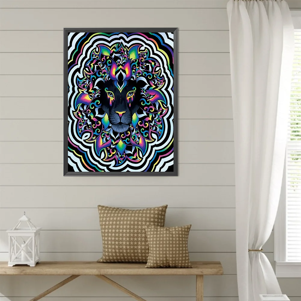 Diamond Painting - Full Round Drill - Panther(Canvas|40*50cm)