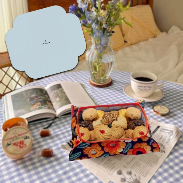 Adorable Fabric Tray Template With Instructions