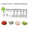 🔥Best-seller mondial🍗 Offre &agrave; dur&eacute;e limit&eacute;e ! Achetez-en 3, obtenez-en 2 gratuits🥦Sacs de conservation refermables en aluminium r&eacute;utilisables