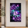 (40*70cm)Butterfly - Round Partial AB Drill Diamond Painting