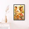 (40*60cm)Cat with Flower - Full Round Drill Diamond Painting