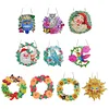 5D DIY Diamond Painting Art Wreath Kit Hanging Craft Home Decor