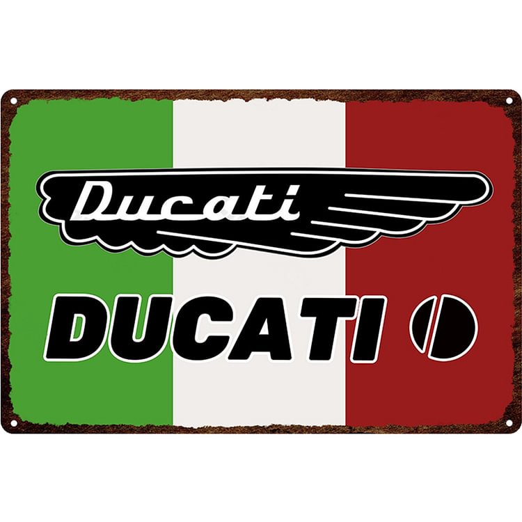 Ducati Ducati Motorcycle - Vintage Tin Signs/Wooden Signs - 8*12Inch/12*16Inch