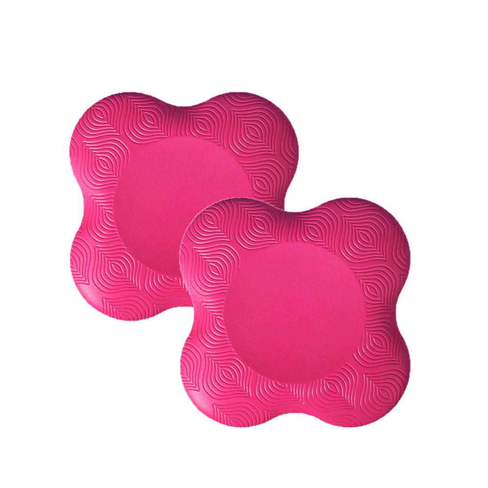 

Yoga Knee Pad Elbows Hands Wrist Cushion for Plank Fitness, Rose red, 501 Original