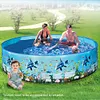 Inflatable Swimming Pool Large Capacity Blow Up Family Pool Bathtub Pool for Kid