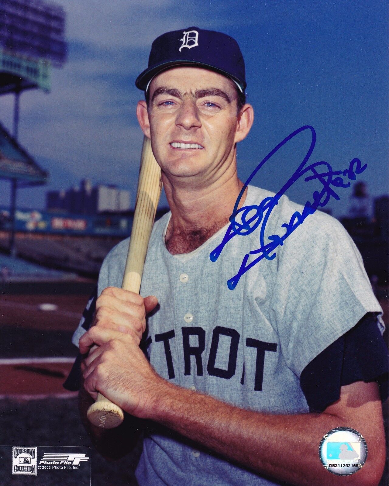 Don Demeter autographed 8x10 Detroit Tigers #1  Shipping