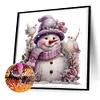 Diamond Painting-DIY Full Round Drill Snowman