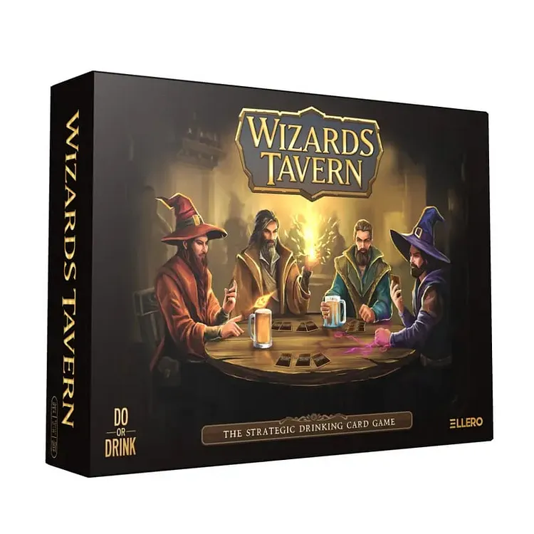 🧙&zwj;♂️ Wizards Tavern &ndash; Chaotic Fantasy Drinking Game &ndash; D&D Themed Party Fun with Dice & Spells 🍺 