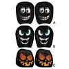 2pcs Halloween Headrest Covers Decorative Cushion Cover Elastic Head Rest Covers