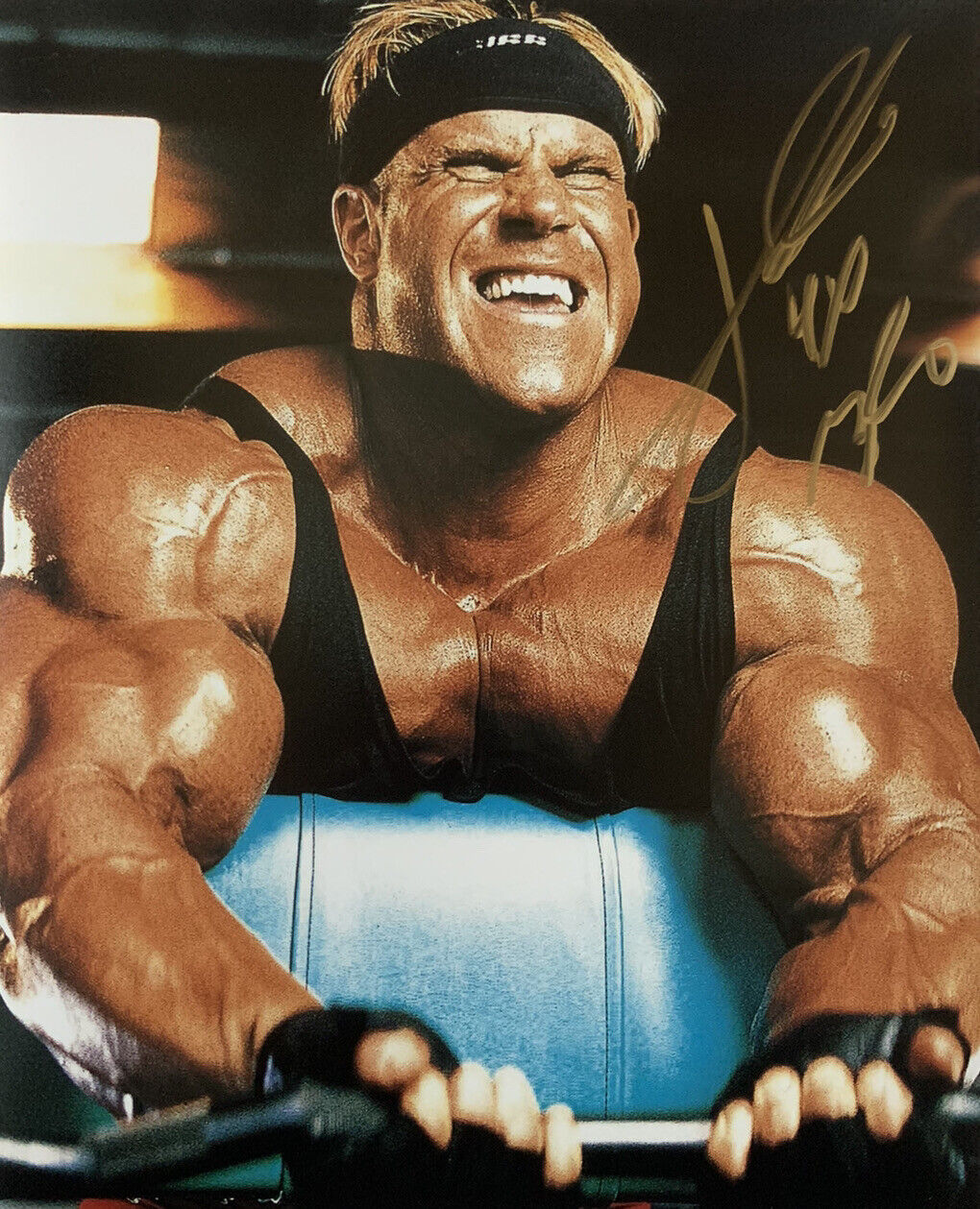 JAY CUTLER HAND SIGNED 8x10 Photo Poster painting BODYBUILDER AUTHENTIC AUTOGRAPHED RARE