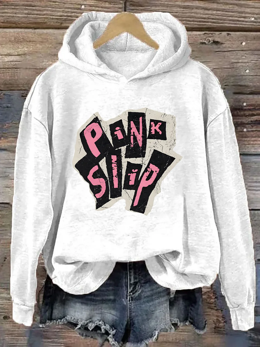 Pink Slip Hoodie