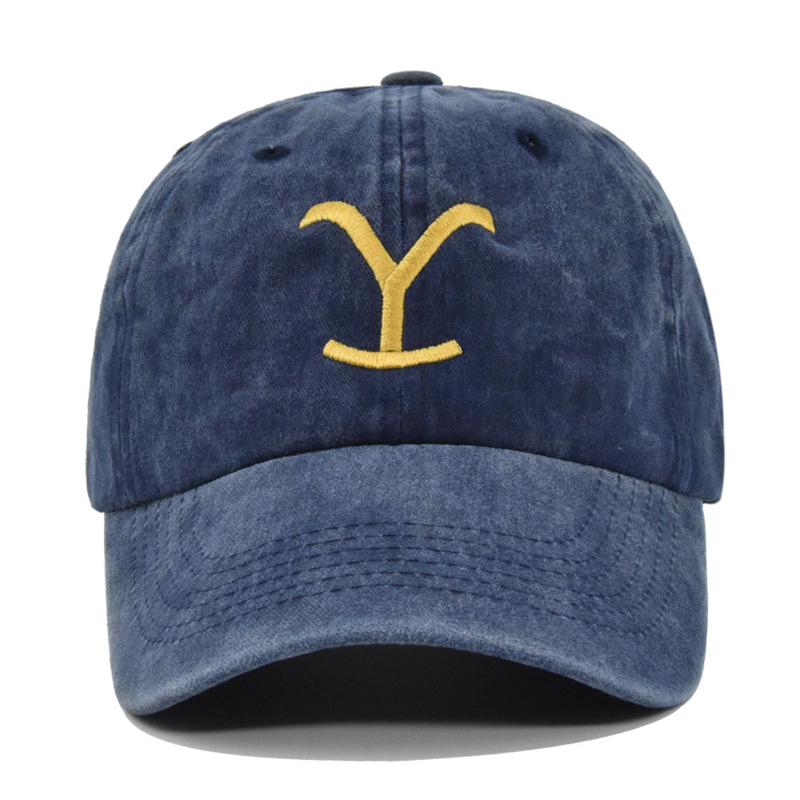 Yellowstone Ranch Embroidered Baseball Cap Outdoor Casual Adjustable Baseball Cap
