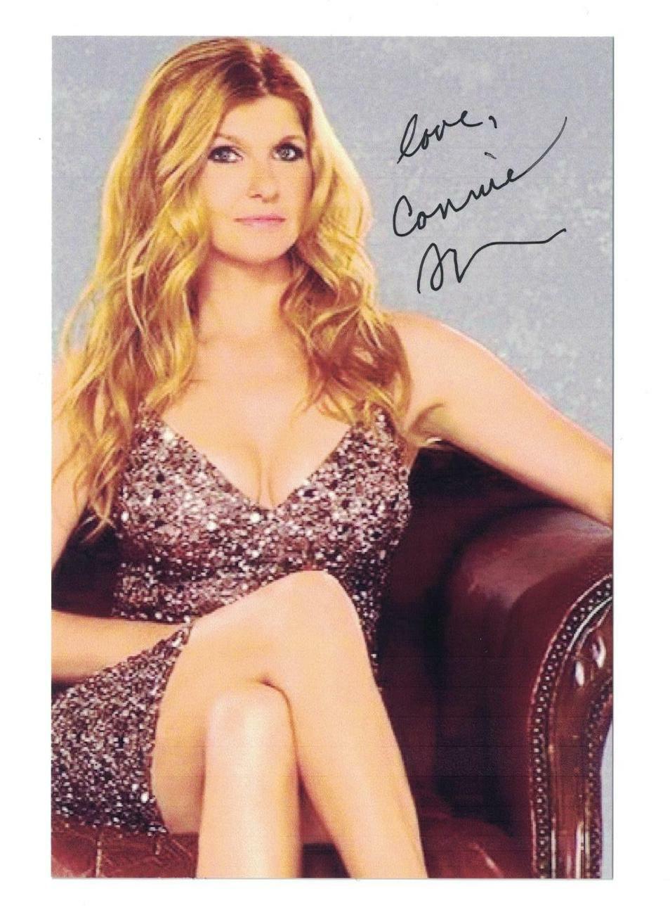 Connie Britton Signed Autographed 4 x 6 Photo Poster painting Actress Nashville Sexy C