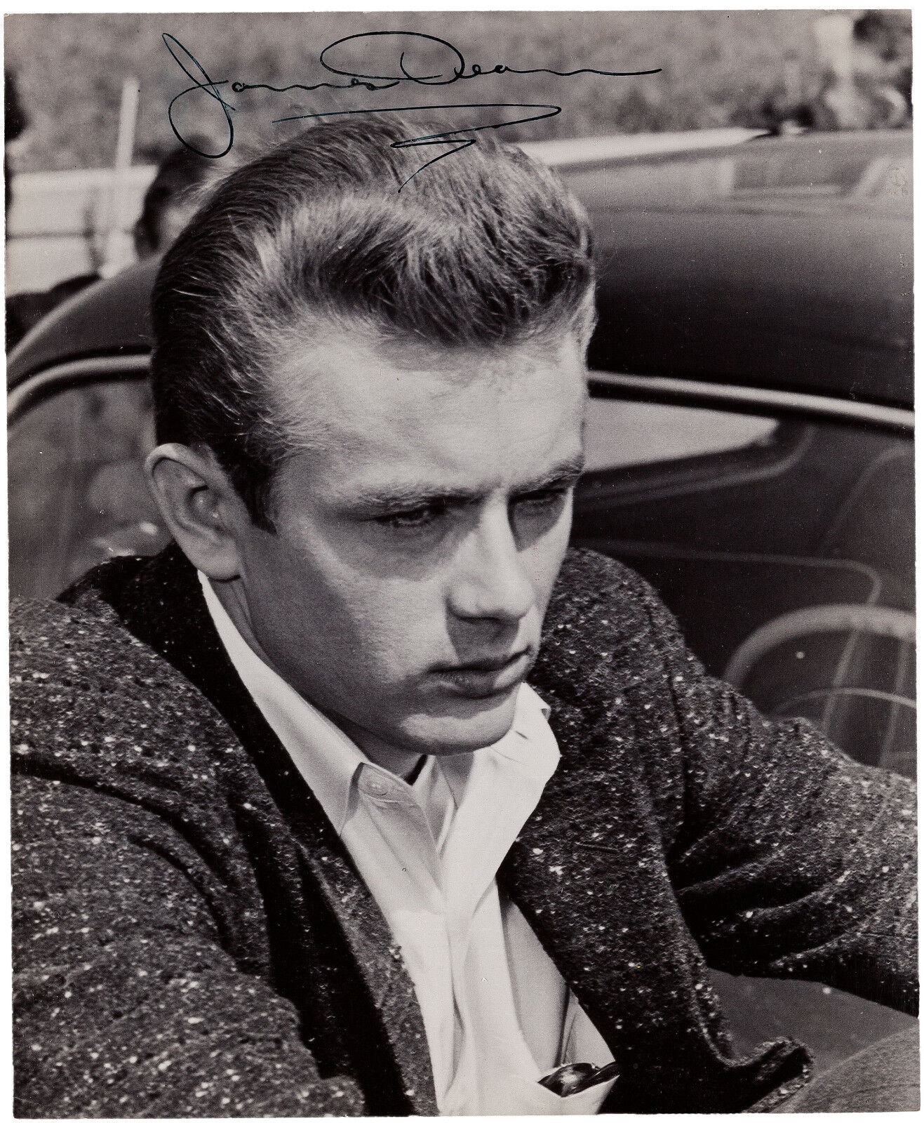 JAMES DEAN Signed Photo Poster paintinggraph - Film Actor - preprint