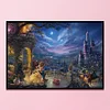 (Counted/Stamped) 11CT/16CT/18CT  Beauty and the beast  - Cross Stitch 80*55cm/31.5*21.65in(Big Size)