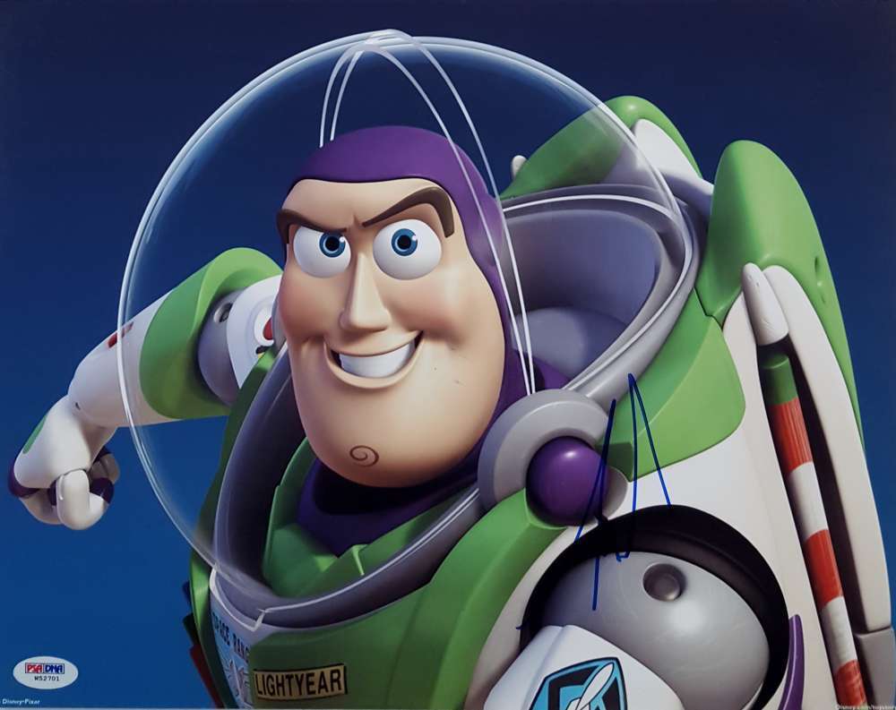 Tim Allen Signed Toy Story 11x14 Photo Poster painting PSA/DNA W52701 Auto Buzz Lightyear