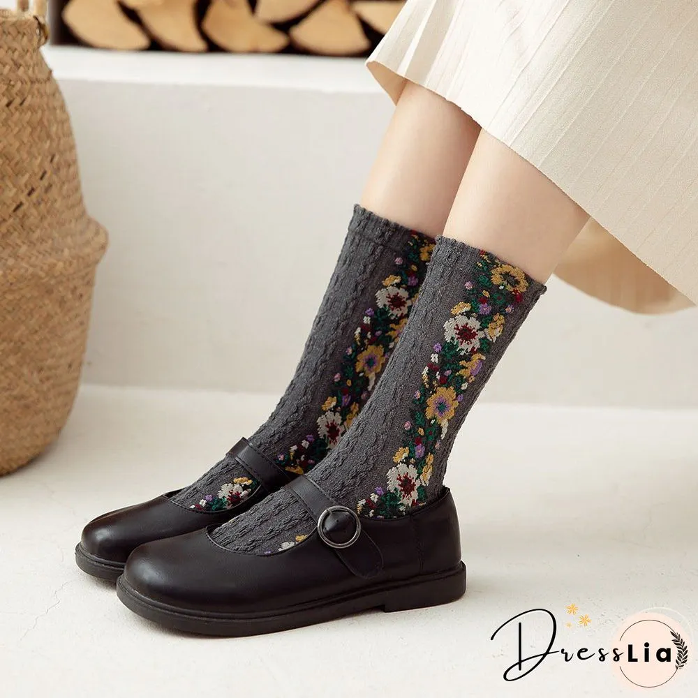 Breathable Sweet Cotton Women Socks